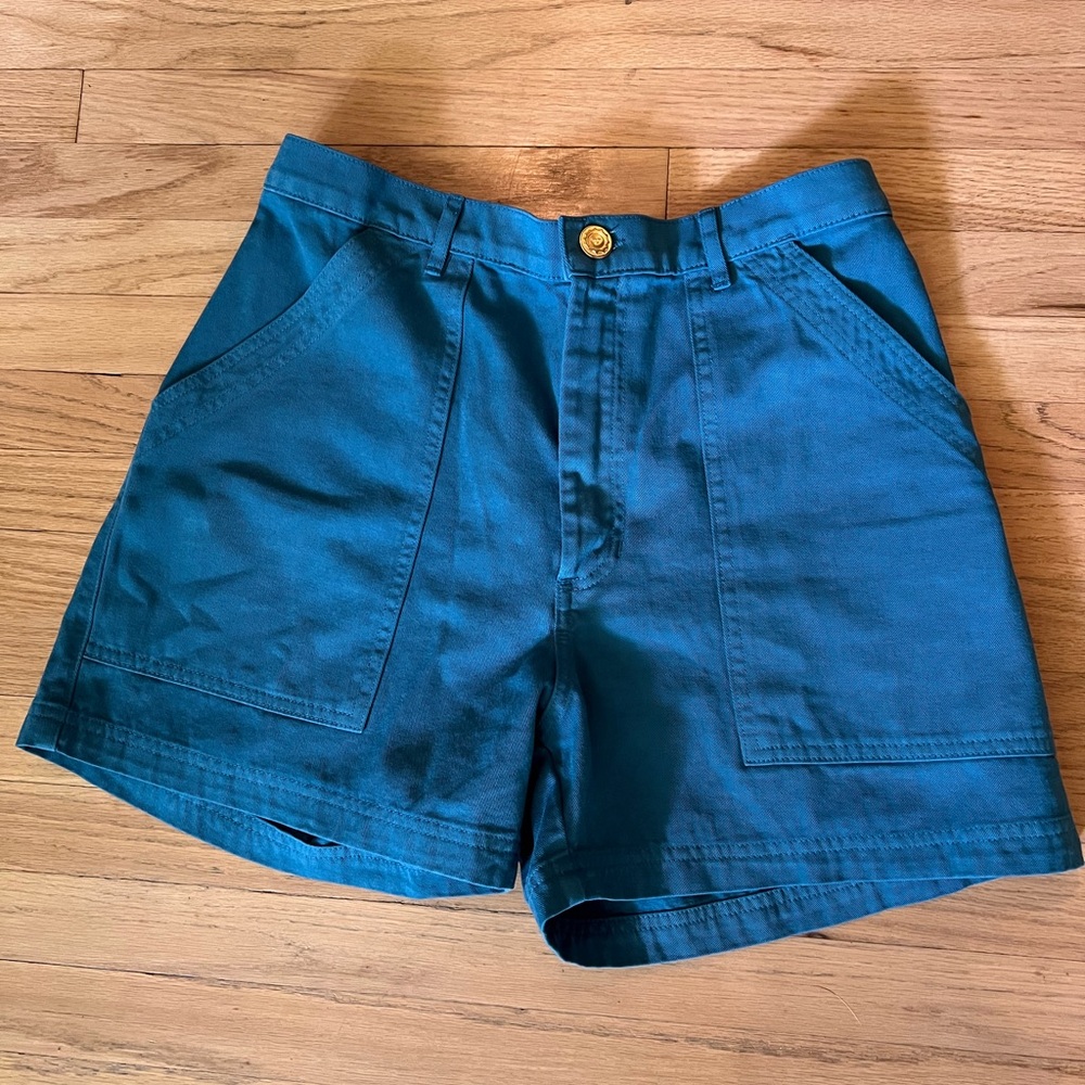 Big Bud Press work shorts, medium, blue, new